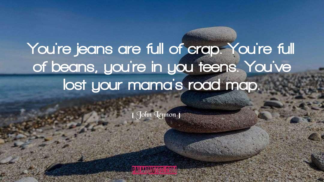 Map quotes by John Lennon