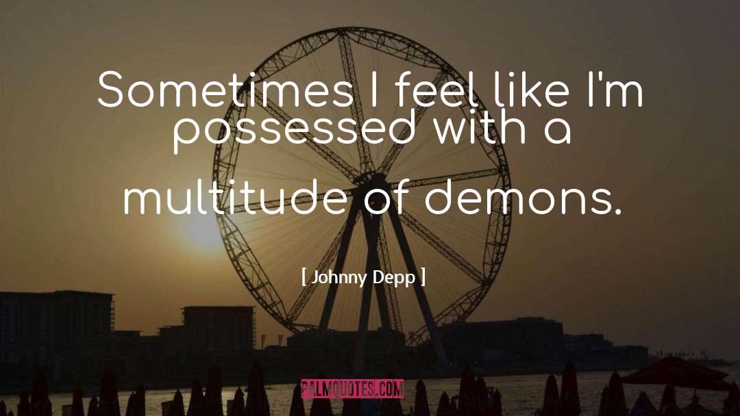 Maplestory Demon Slayer quotes by Johnny Depp