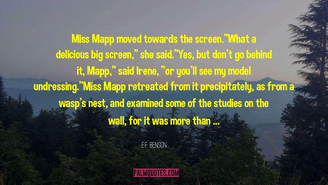 Mapp And Lucia quotes by E.F. Benson