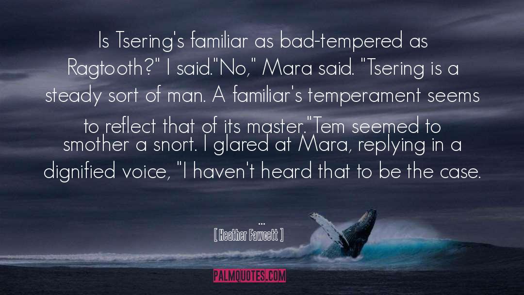 Mara quotes by Heather Fawcett