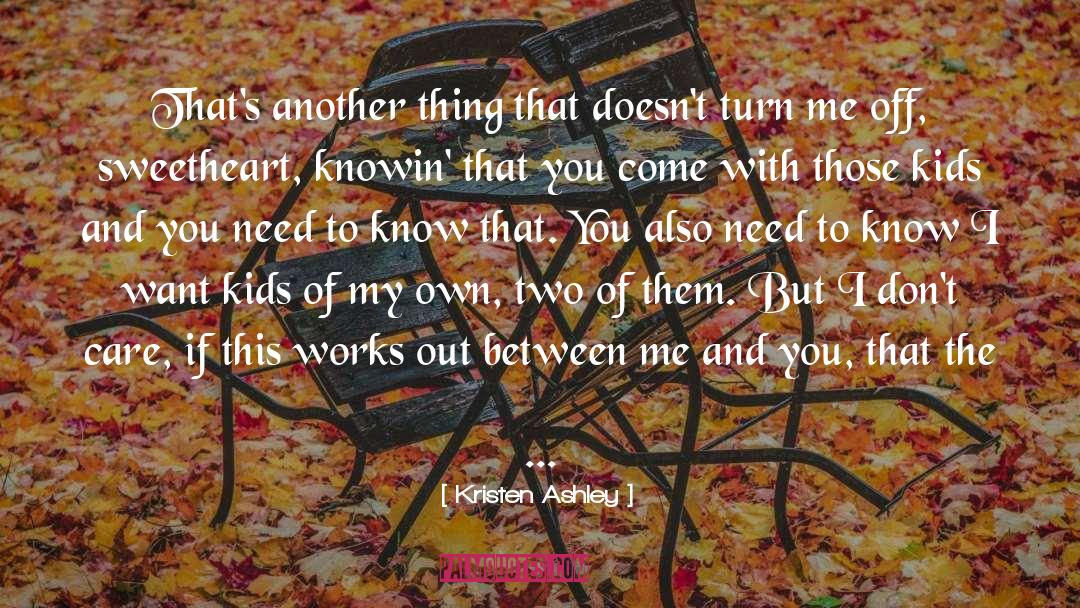 Mara quotes by Kristen Ashley