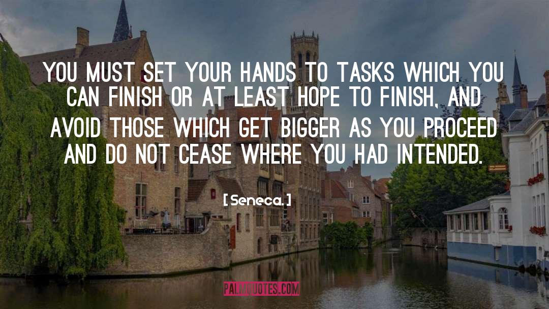 Marathon Finish quotes by Seneca.