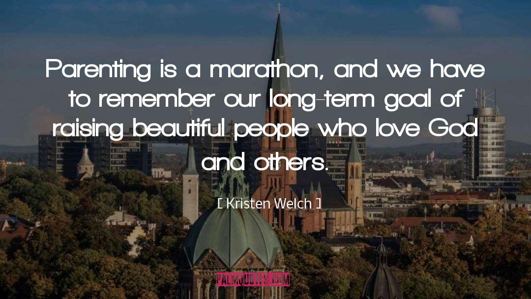 Marathon quotes by Kristen Welch