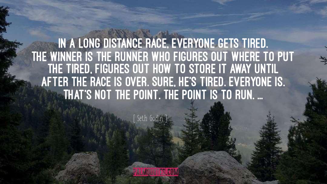 Marathon Runners quotes by Seth Godin