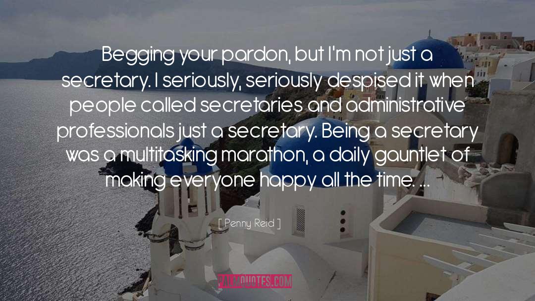 Marathon Runners quotes by Penny Reid
