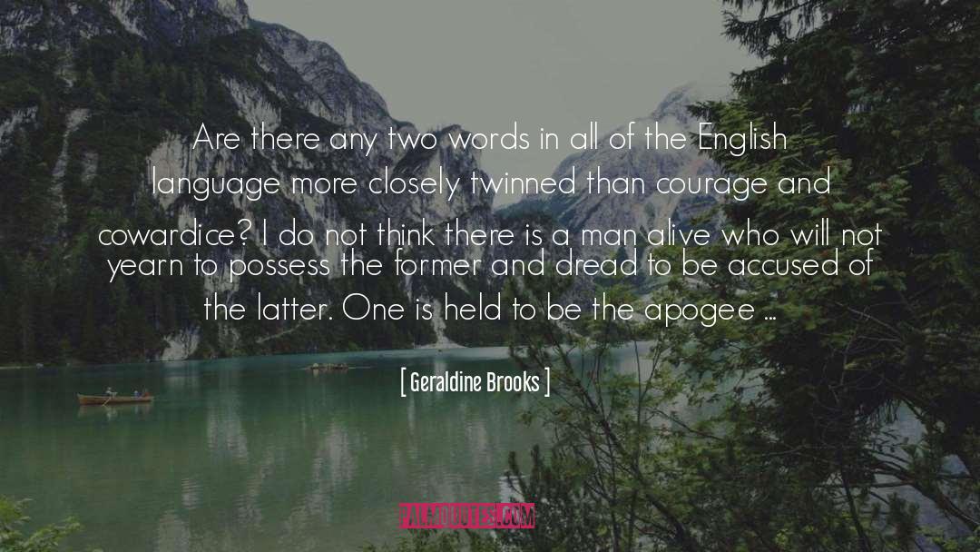 March Forward quotes by Geraldine Brooks