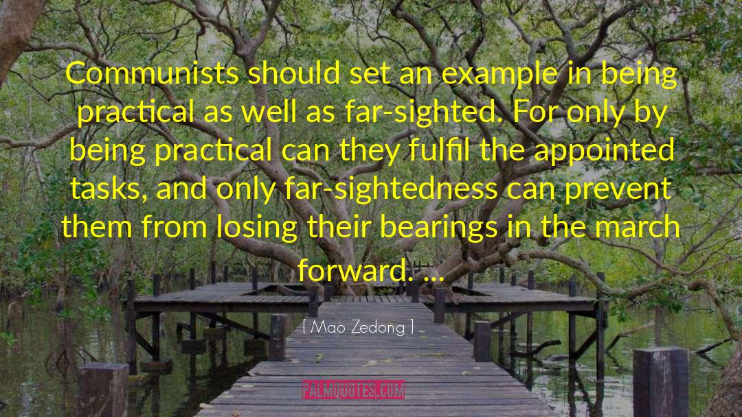 March Forward quotes by Mao Zedong