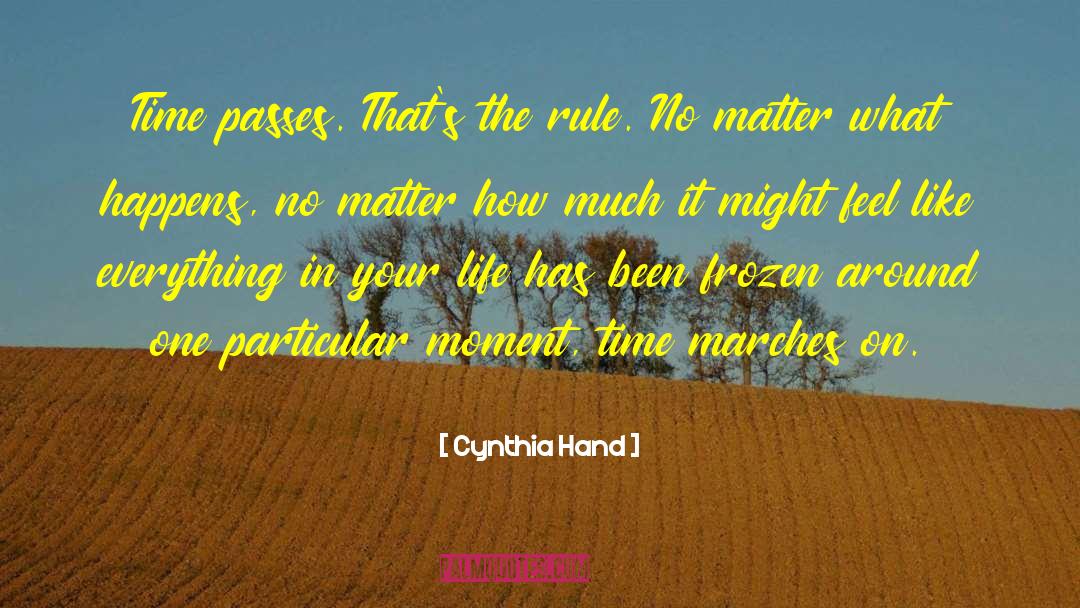Marches quotes by Cynthia Hand
