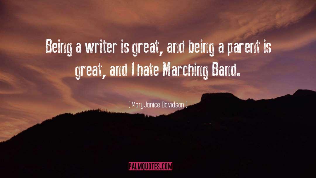 Marching Band quotes by MaryJanice Davidson