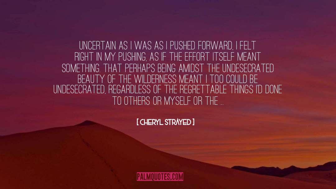 Marching Forward quotes by Cheryl Strayed