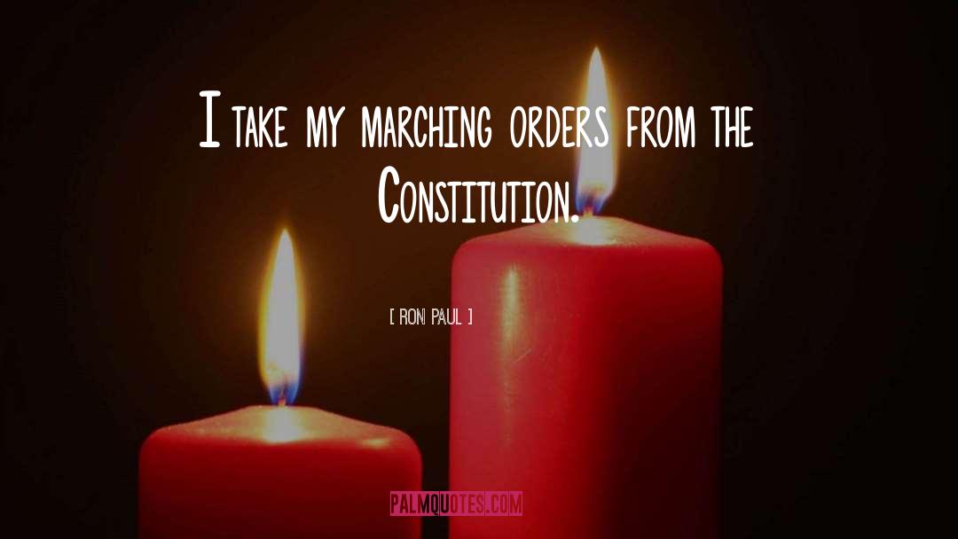 Marching quotes by Ron Paul
