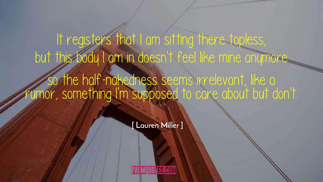 Marcie Miller quotes by Lauren Miller