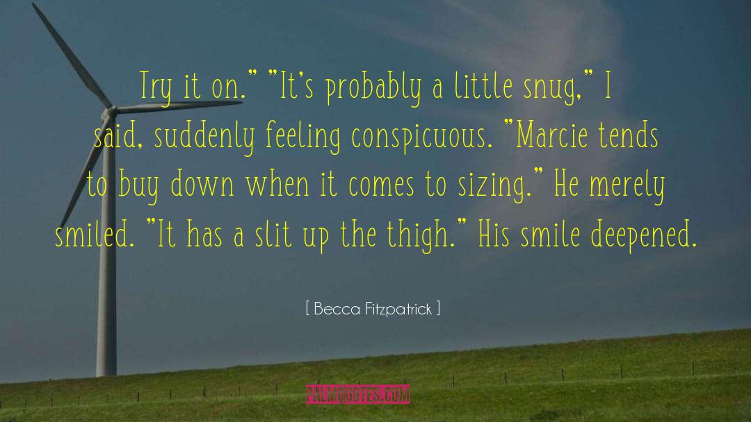 Marcie quotes by Becca Fitzpatrick