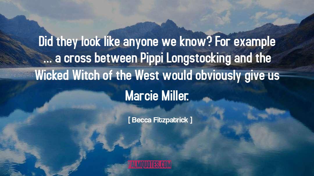 Marcie quotes by Becca Fitzpatrick