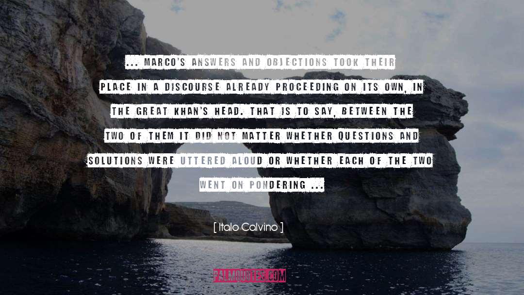 Marco Polo quotes by Italo Calvino