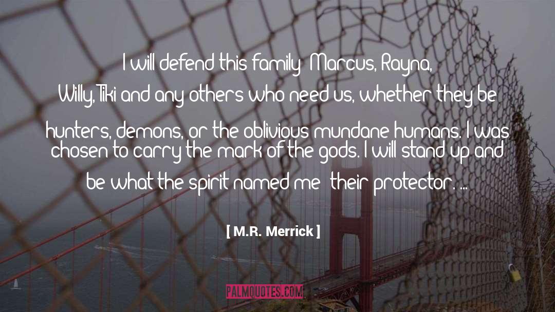 Marcus Deluca quotes by M.R. Merrick