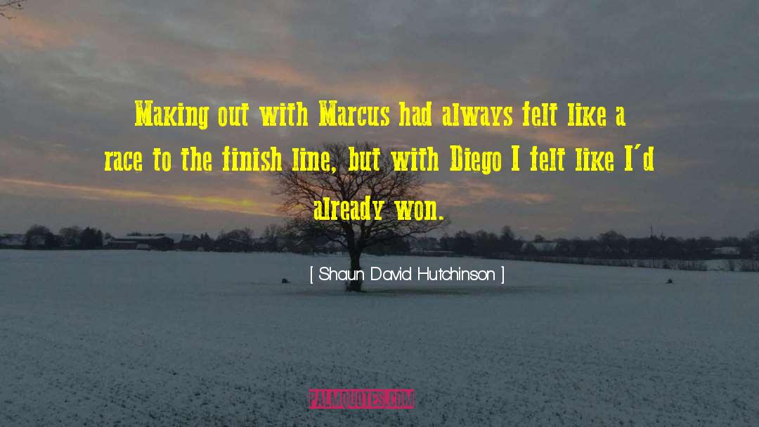 Marcus Flutie quotes by Shaun David Hutchinson