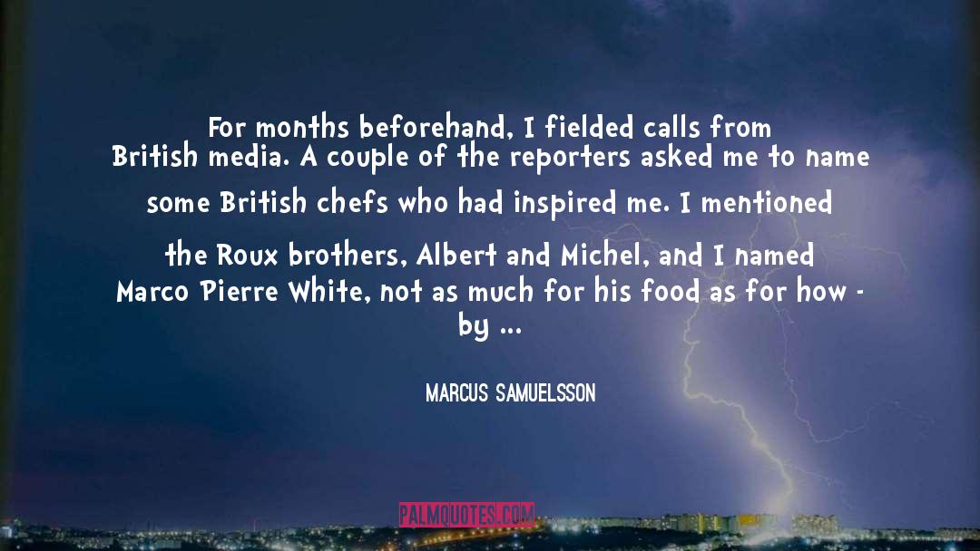 Marcus Samuelsson quotes by Marcus Samuelsson