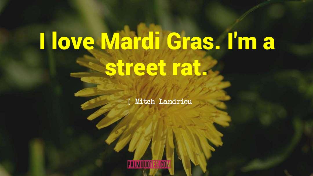 Mardi Gras Indians quotes by Mitch Landrieu