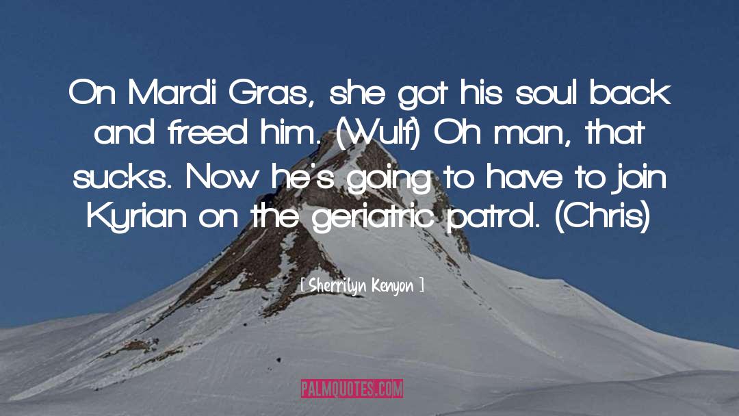 Mardi Gras quotes by Sherrilyn Kenyon