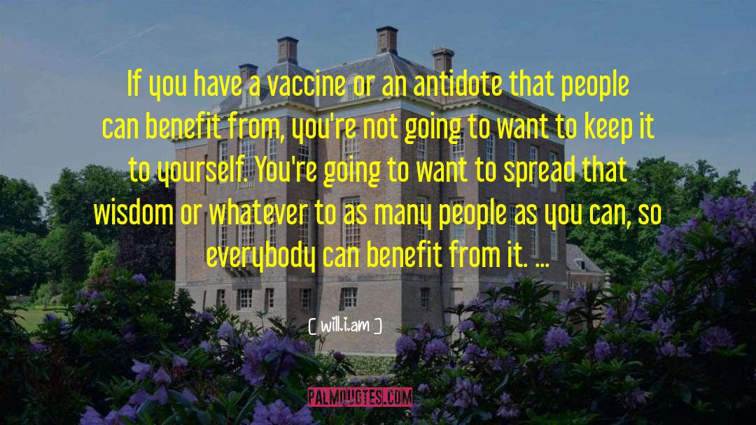 Mareks Vaccine quotes by Will.i.am