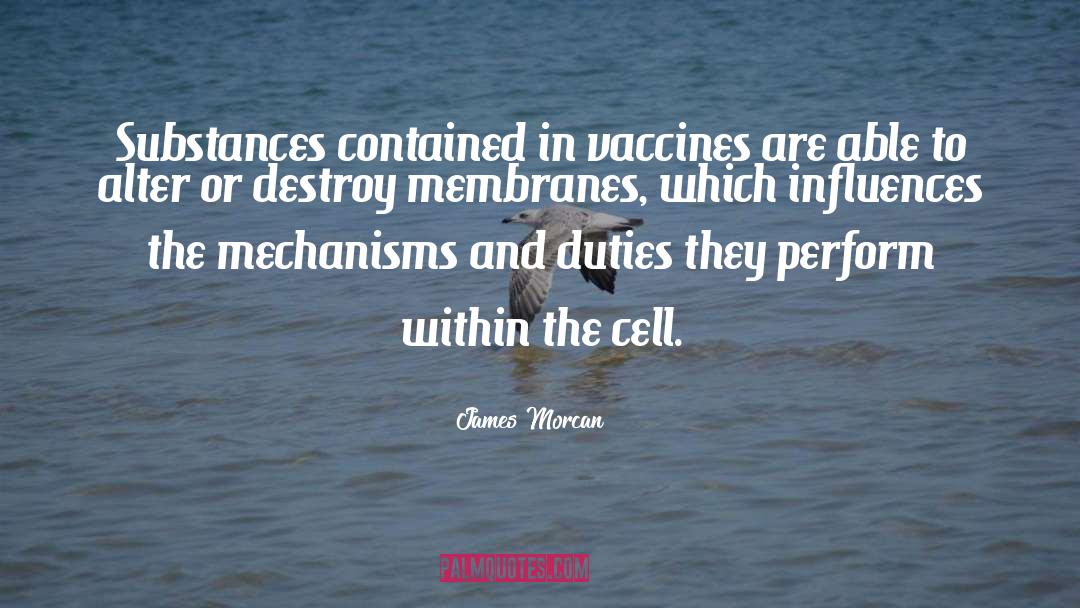 Mareks Vaccine quotes by James Morcan