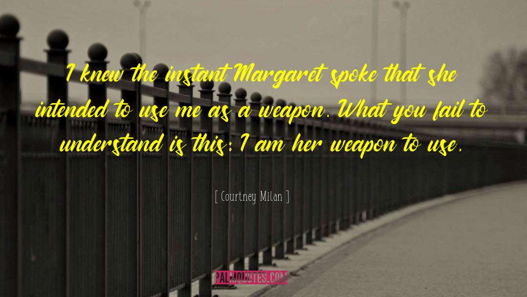 Margaret Andrews quotes by Courtney Milan