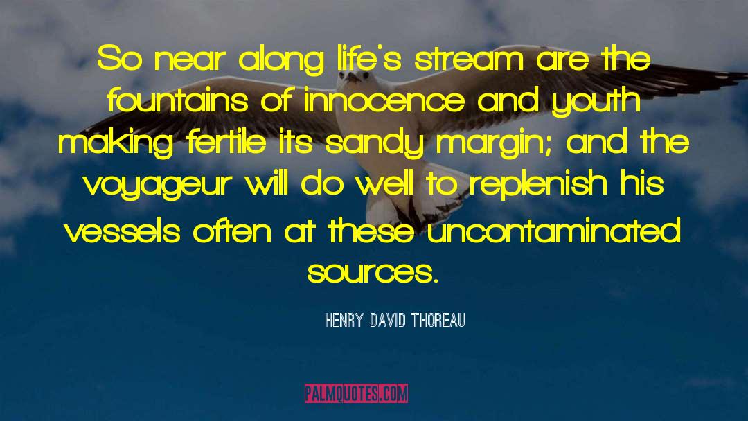 Margin quotes by Henry David Thoreau