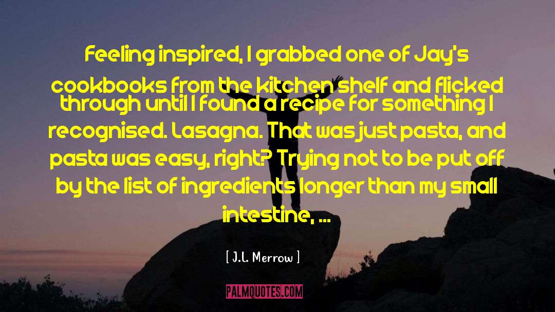 Margins Book quotes by J.L. Merrow