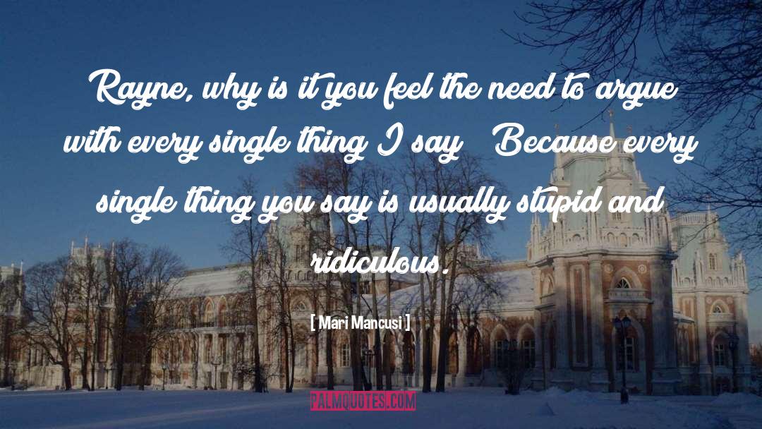 Mari Mancusi quotes by Mari Mancusi