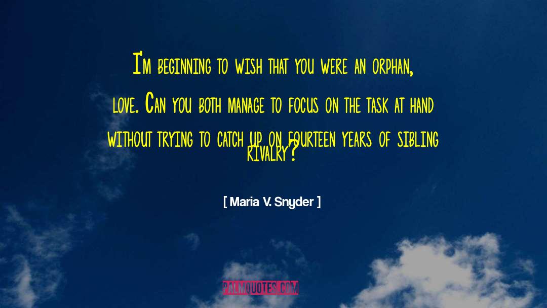 Maria Barnas quotes by Maria V. Snyder