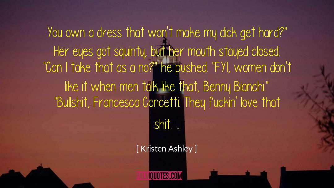 Maria Francesca Spatolisano quotes by Kristen Ashley