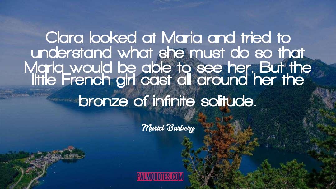 Maria Luisa Poumaillou quotes by Muriel Barbery