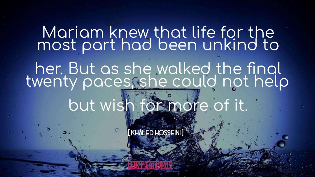 Mariam quotes by Khaled Hosseini