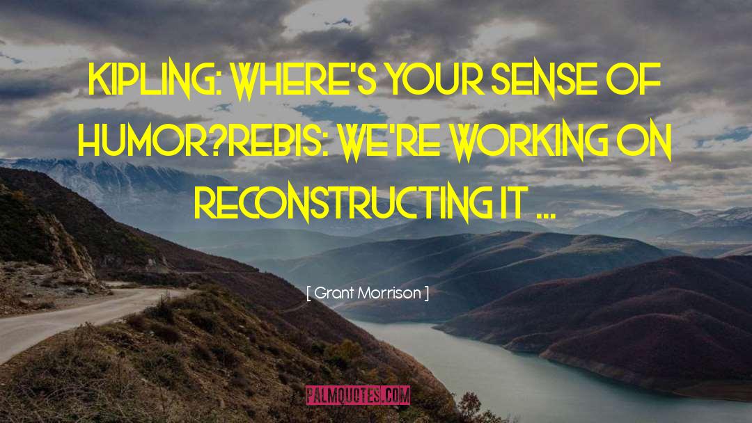Marianella Morrison quotes by Grant Morrison