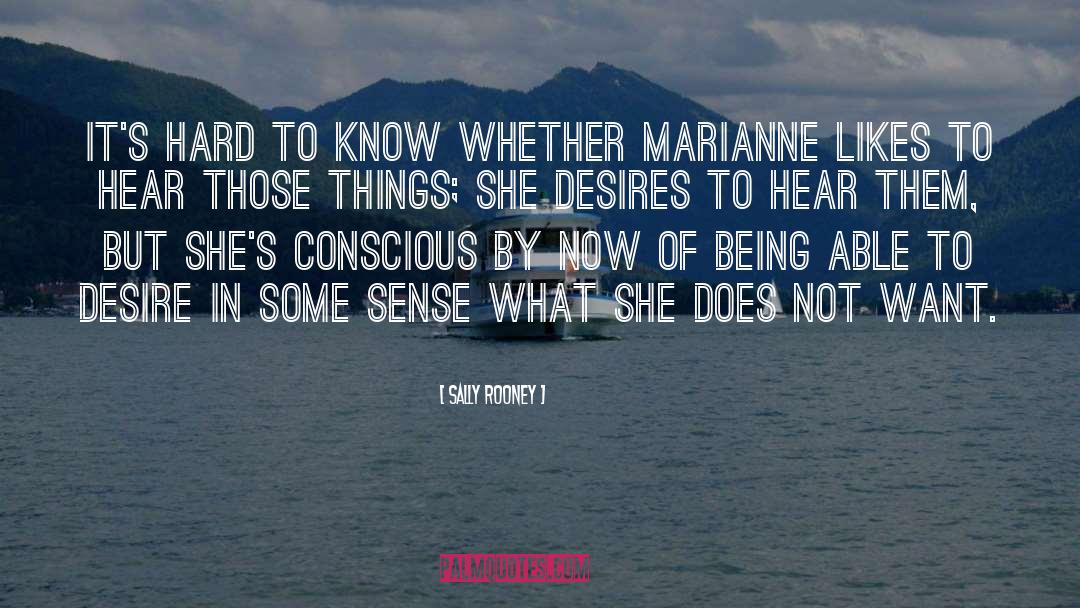 Marianne Kirby quotes by Sally Rooney