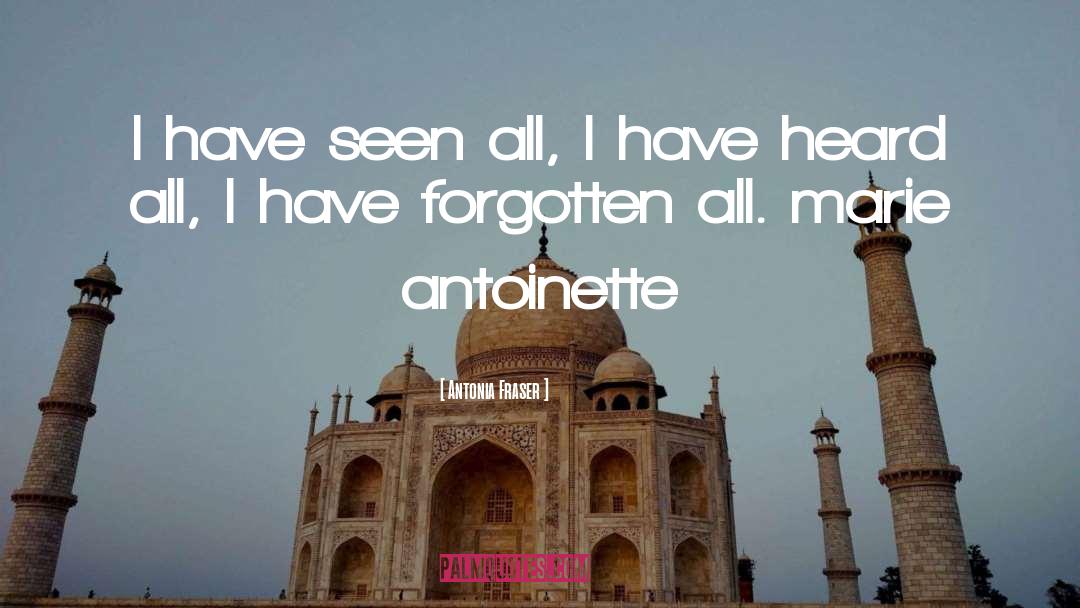 Marie Antoinette quotes by Antonia Fraser
