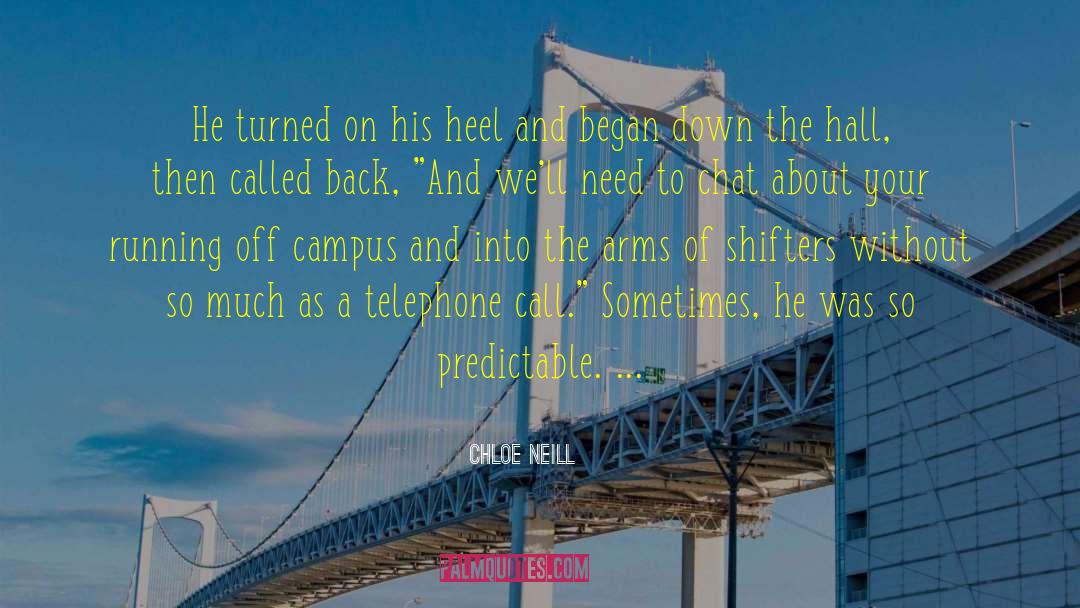 Marie Hall quotes by Chloe Neill