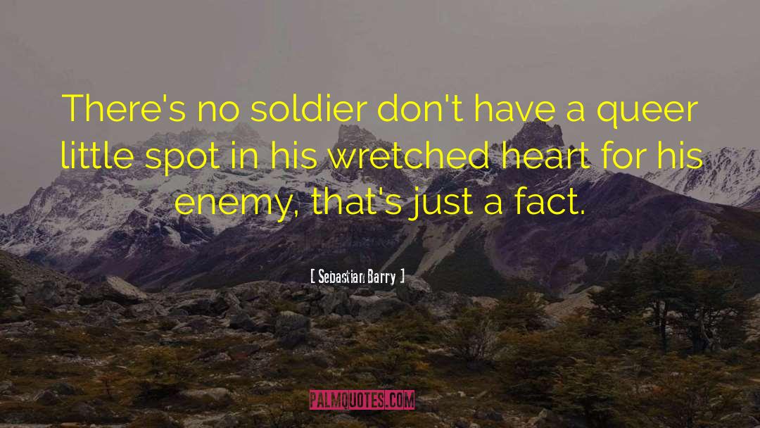 Marie Little Soldier quotes by Sebastian Barry