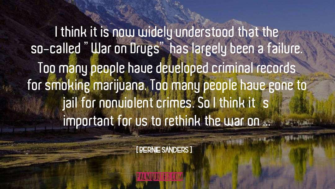 Marijuana Legalization quotes by Bernie Sanders