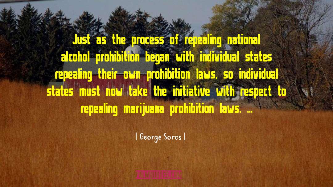 Marijuana Prohibition quotes by George Soros