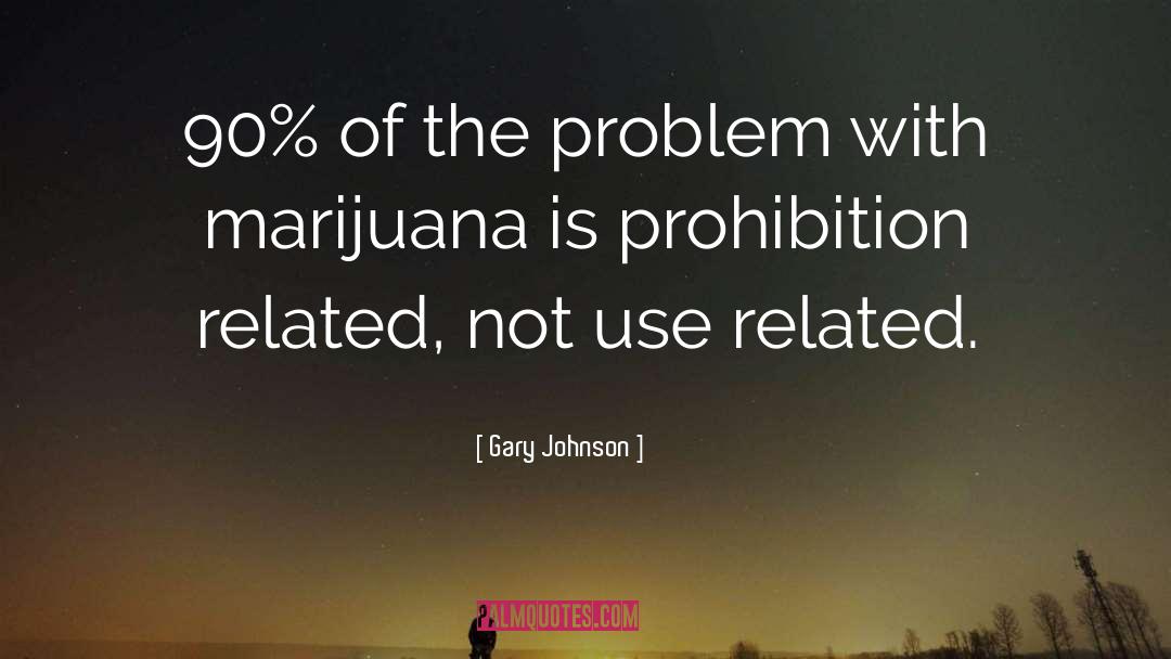 Marijuana quotes by Gary Johnson