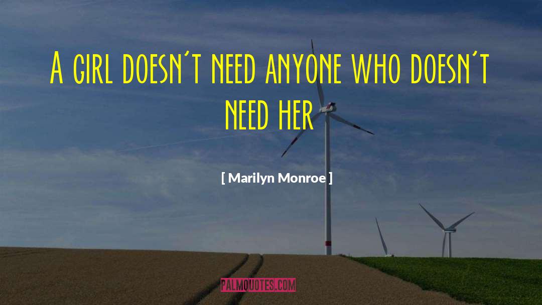 Marilyn Hughes Gaston quotes by Marilyn Monroe