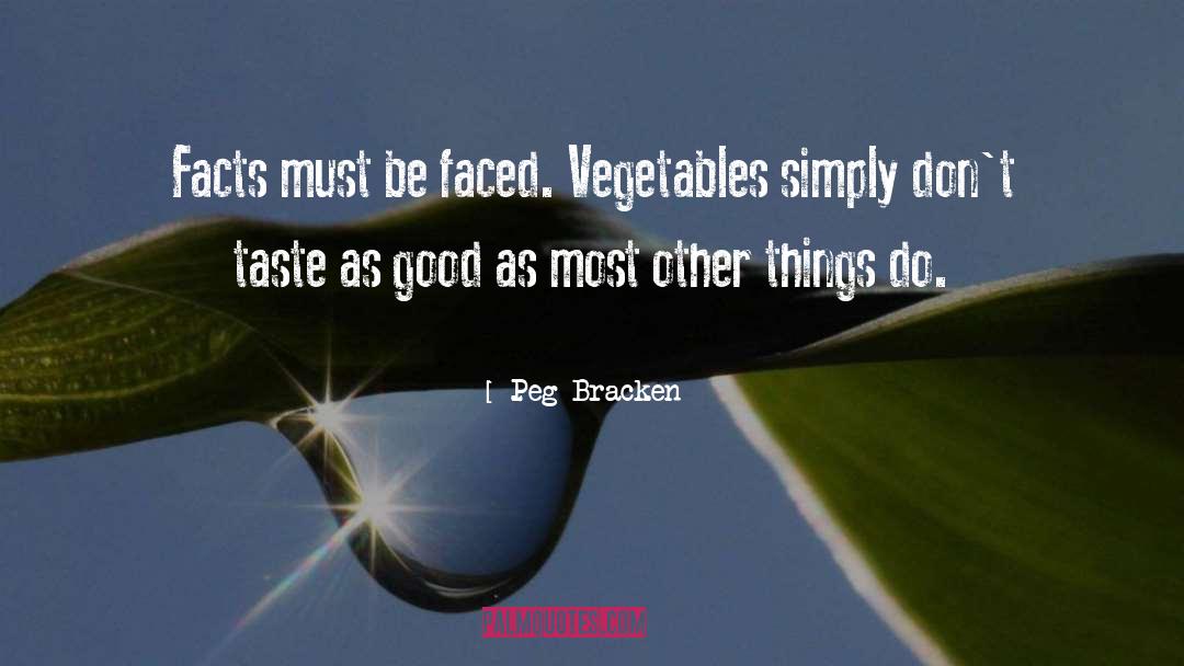 Marinated Vegetables quotes by Peg Bracken