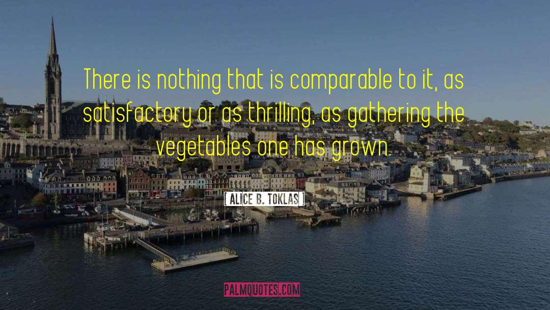 Marinated Vegetables quotes by Alice B. Toklas