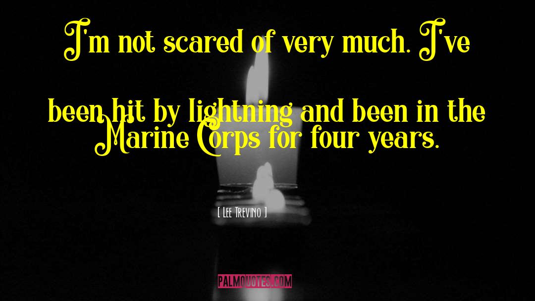 Marine Corps quotes by Lee Trevino