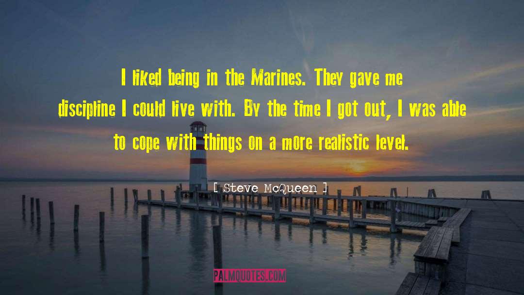 Marine Corps quotes by Steve McQueen