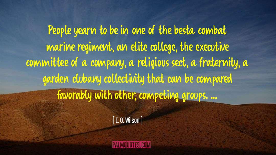 Marine Creed quotes by E. O. Wilson