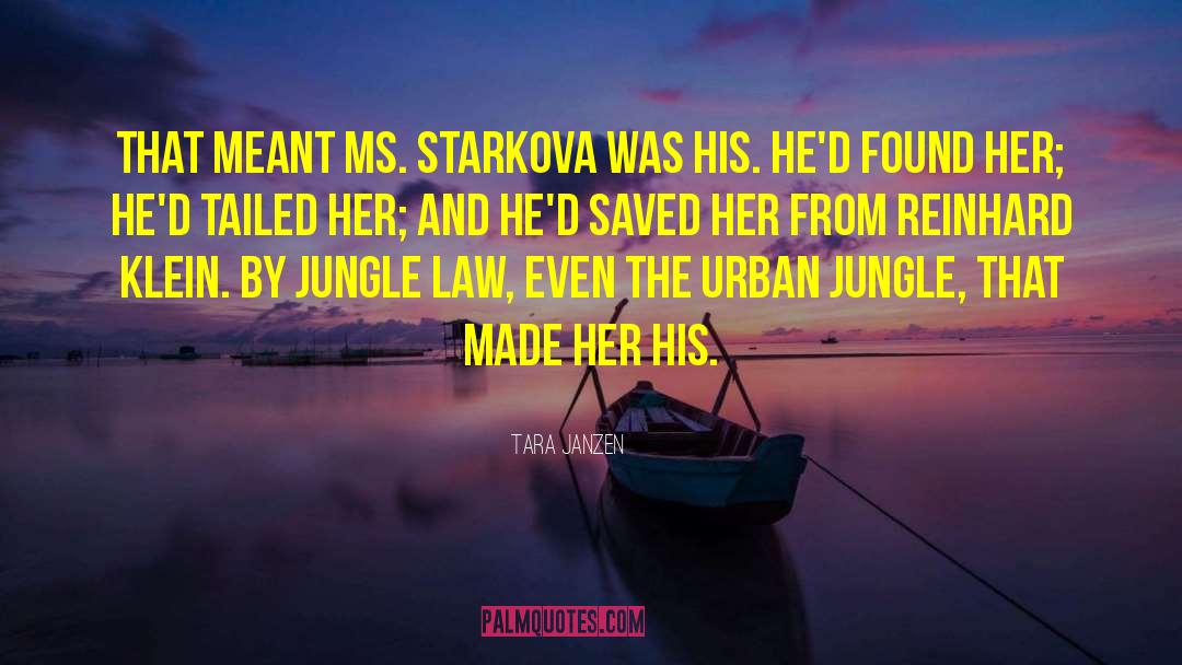 Marine Creed quotes by Tara Janzen