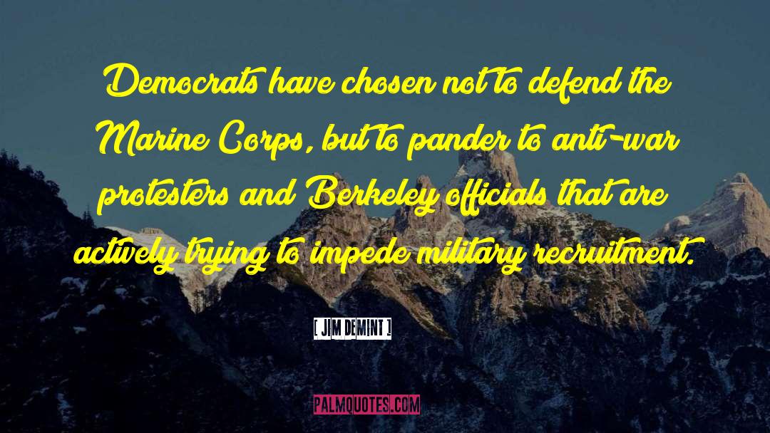 Marine Creed quotes by Jim DeMint